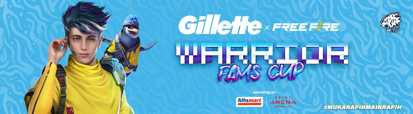 Warrior Fams Cup with GILLETTE